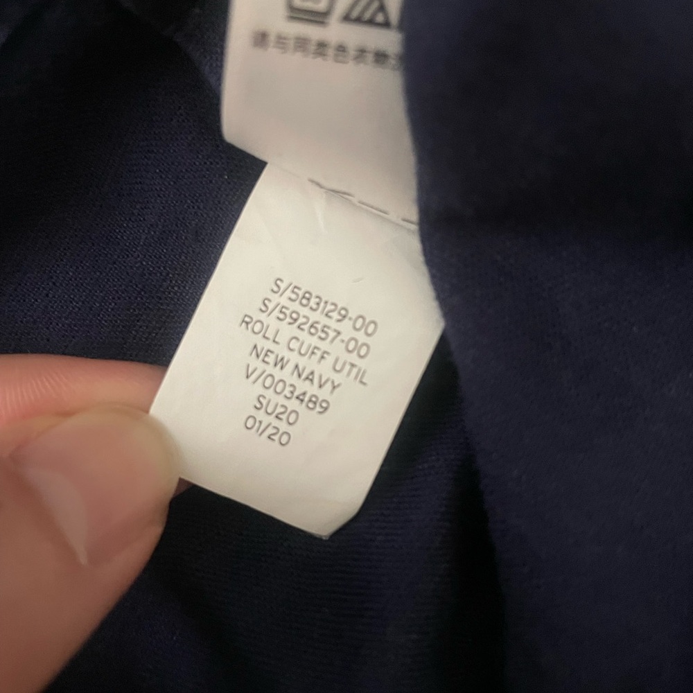 GAP Utility Navy Jumpsuit - Picture 4 of 6